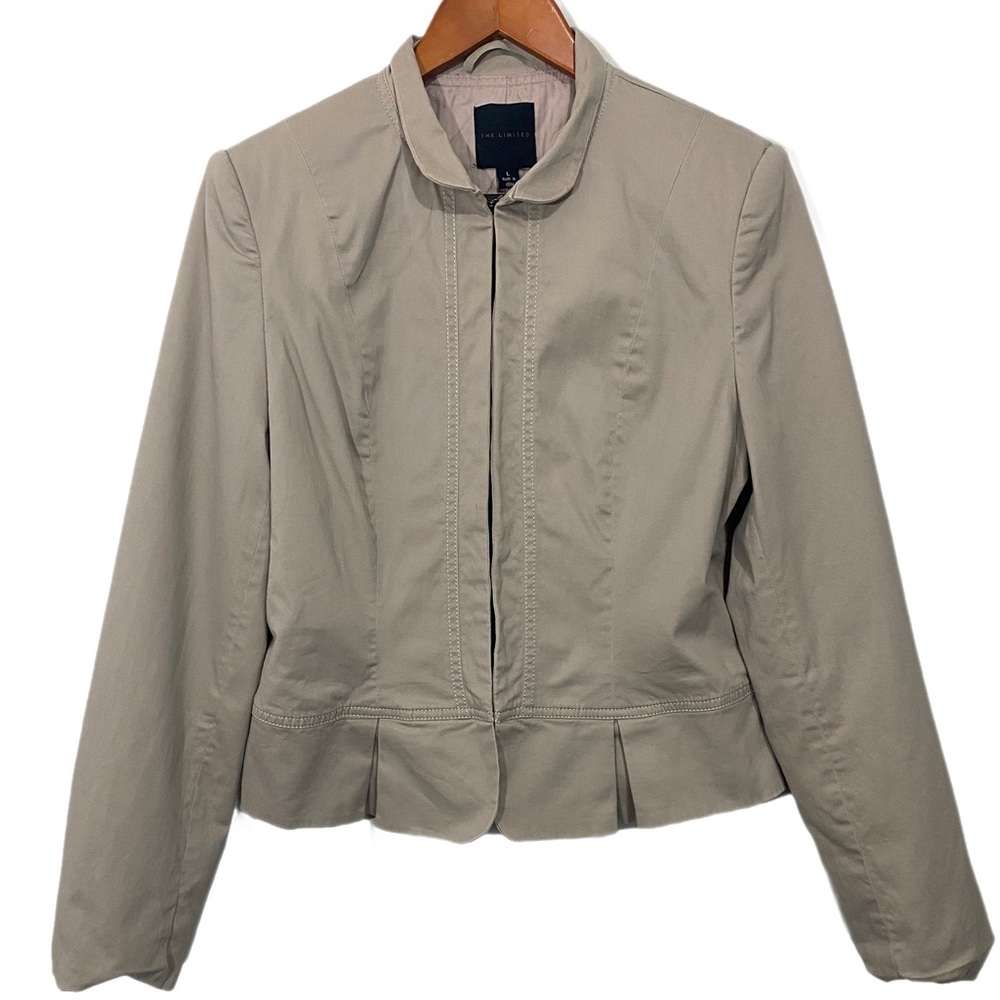 The Limited Vintage Blazer Jacket Peplum Hemline Women’s Large Career Academia